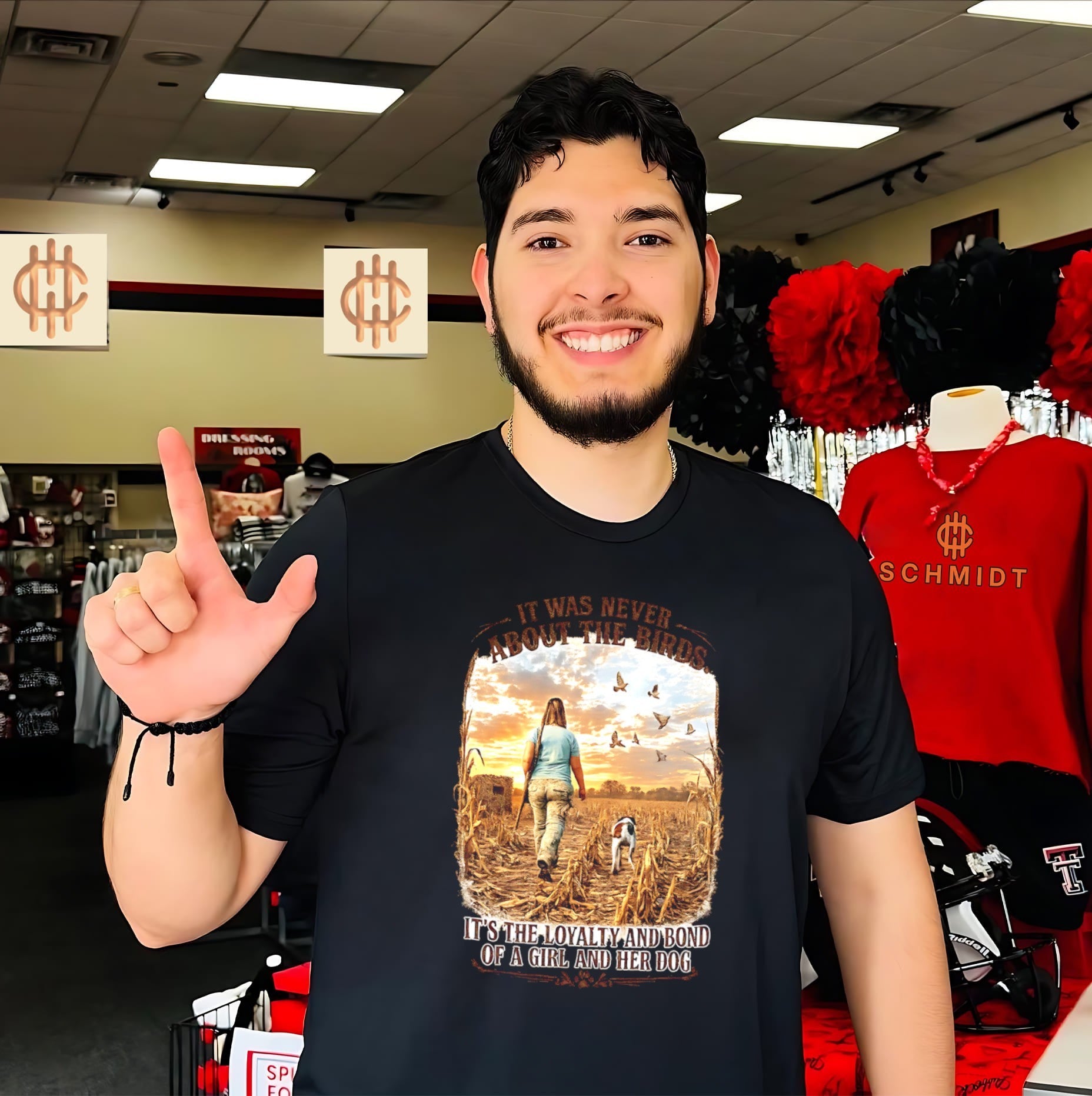 It Was Never About the Birds – The Loyalty and Bond of a Girl and Her Dog shirt