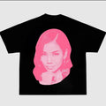 J.Aiko Big Face Pink T-Shirts