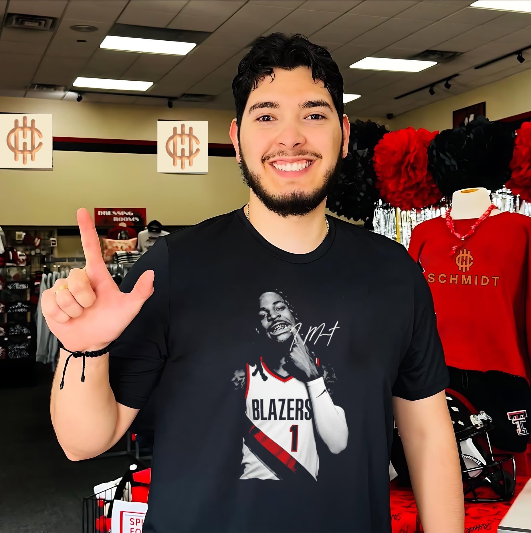 Ja Morant Portland Trail Blazers Number 1 signature shirt