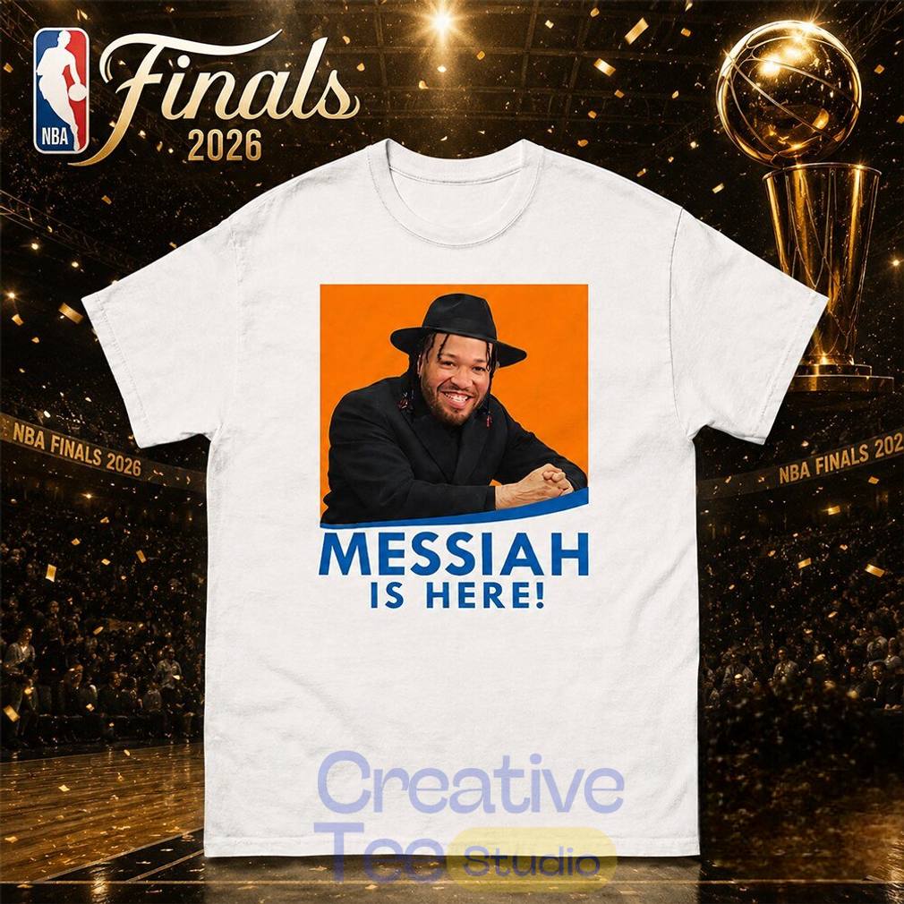 Jalen Brunson ‘Messiah Is Here’ 2026 NBA Finals Game 2 T-Shirt