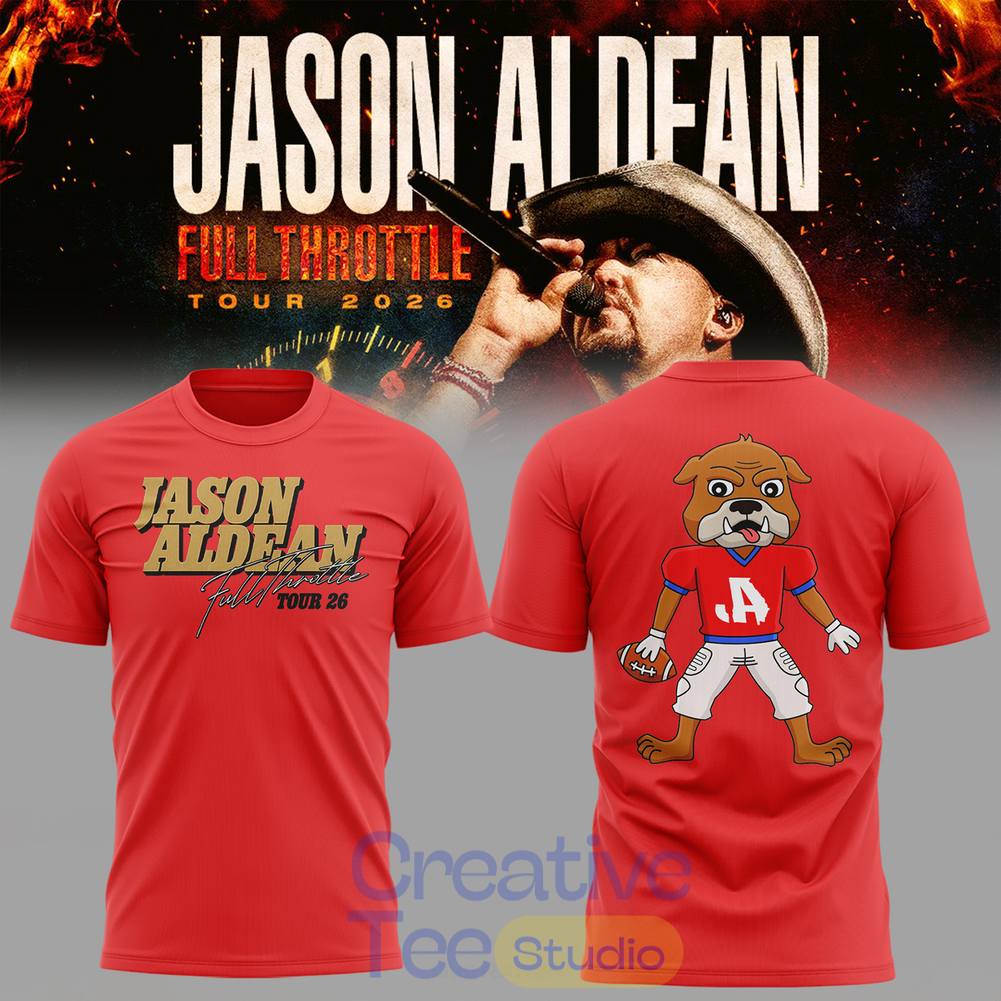 Jason Aldean Full Throttle Tour 2026 T-Shirt