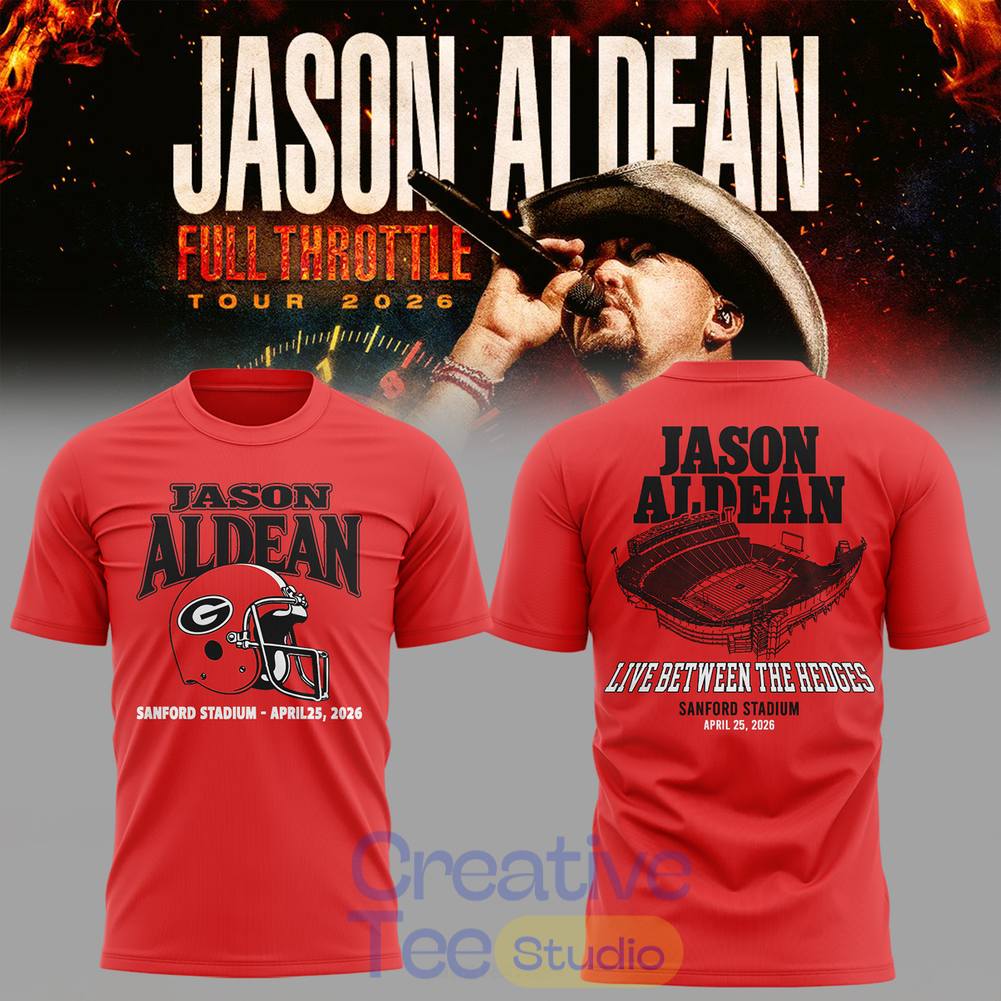Jason Aldean Full Throttle Tour 2026 T-Shirt