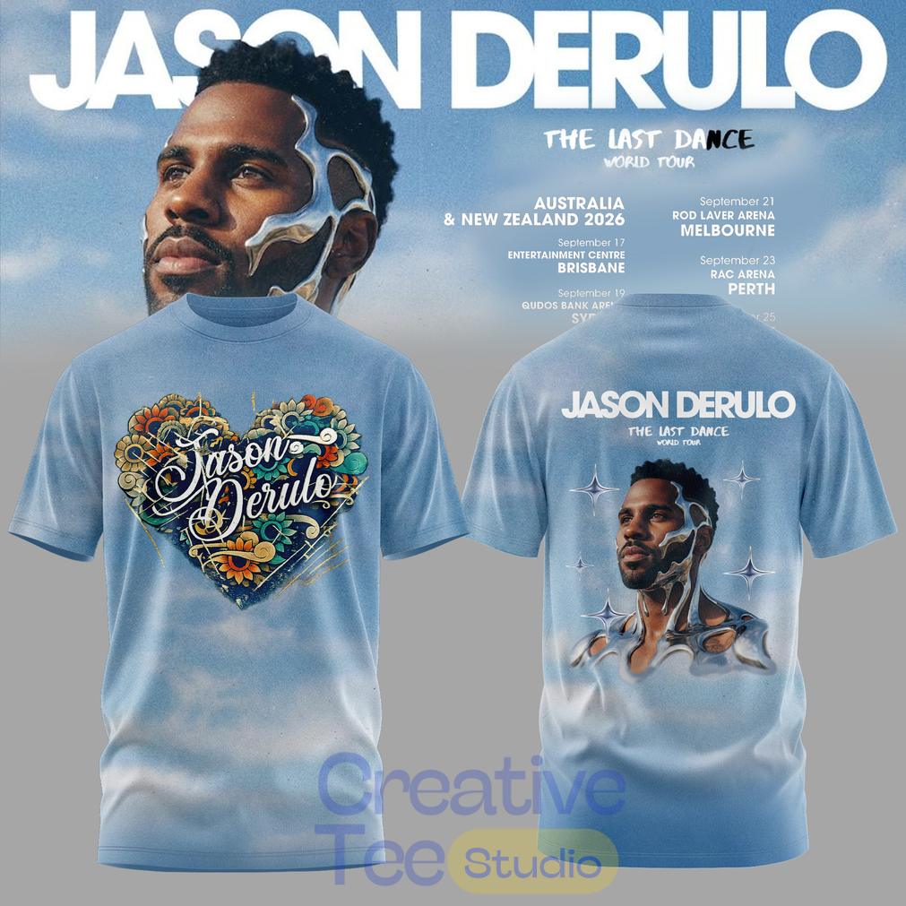 Jason Derulo The Last Dance World Tour Special T-Shirt