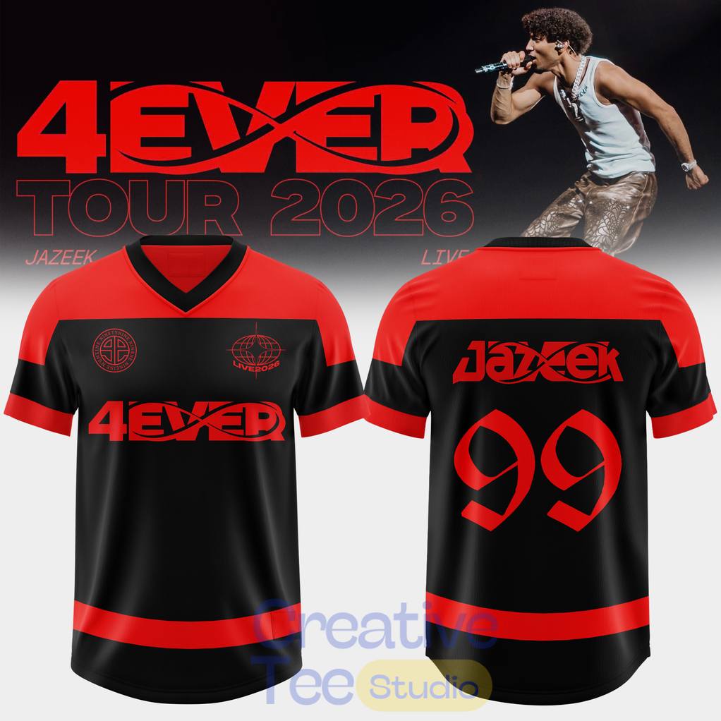 Jazeek – 4EVER Tour 2026 Special Football Jersey