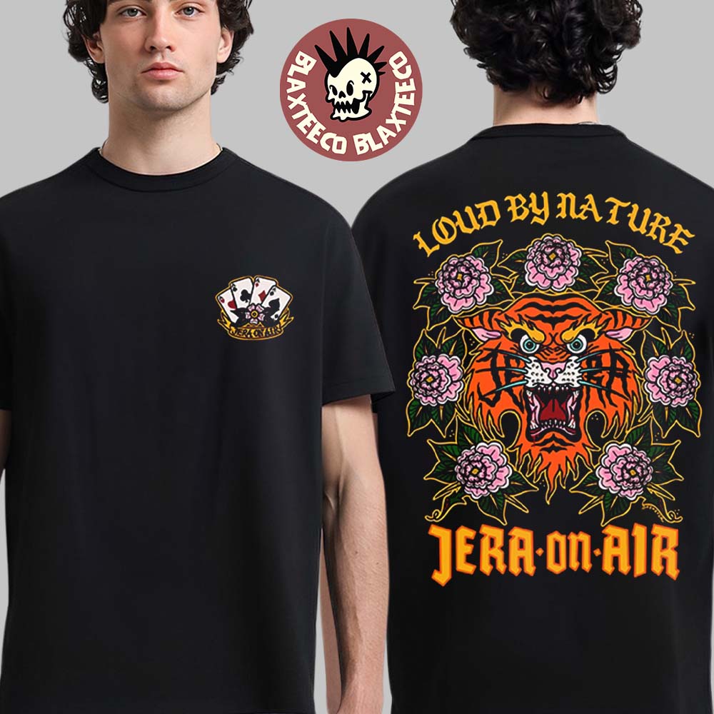 Jera On Air 2026 Festival Merch In Ysselsteyn Netherlands On June 25 26 27 2026 Loud By Nature Tiger T-Shirt