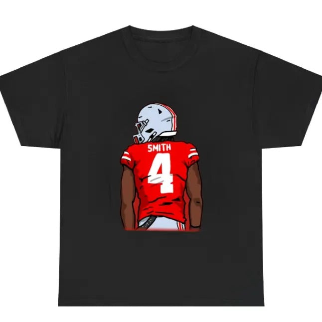 Jeremiah Smith 90s Vintage Football Shirt Fans Crew Neck Menswear Top Womenswear Top Streetwear T-Shirts