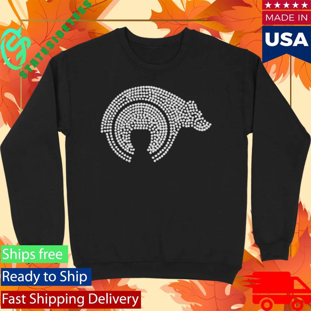 Joni Mitchell Sparkling Bear Rhinestone Shirt