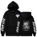 Juice WRLD Hooded Casual Harajuku Hip Hop Fall Winter Long Sleeves Fleece Streetwear Trending Him Her Fans T-Shirts