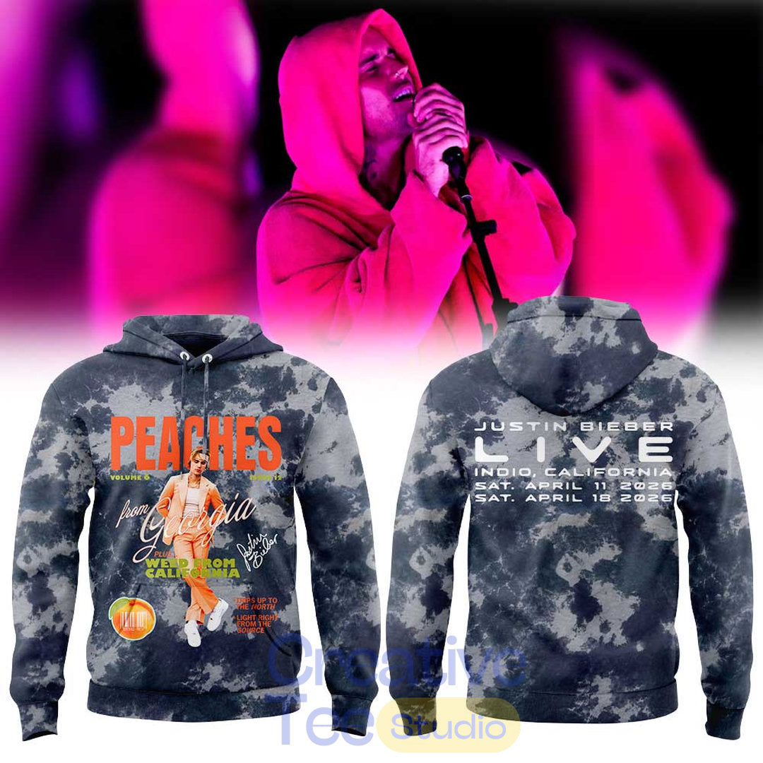 Justin Bieber 2026 Special Blue Hoodie