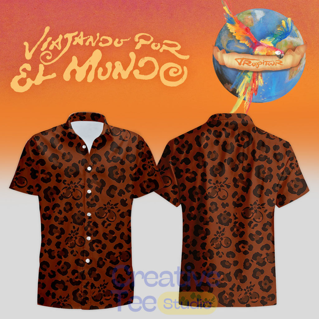 Karol G Viajando Por El Mundo Tropitour 2026 Hawaiian Shirt