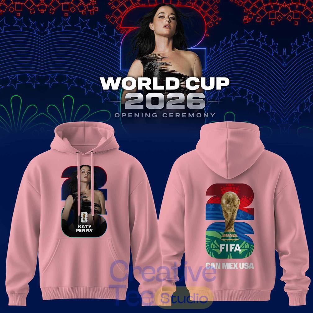 Katy Perry x World Cup 2026 Special Tee Hoodie