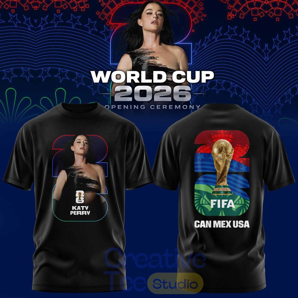 Katy Perry x World Cup 2026 Special Tee Hoodie