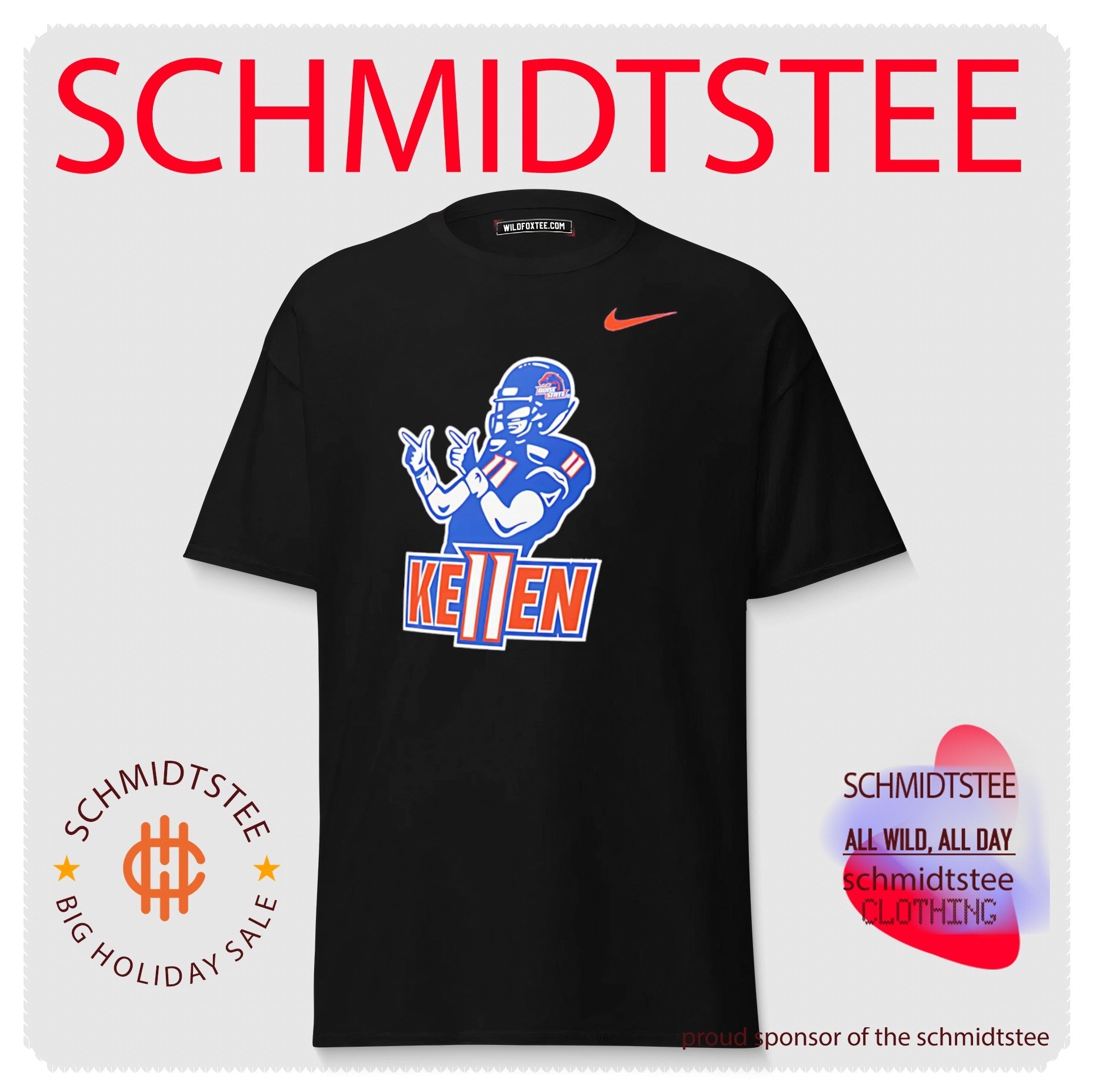 Kellen Moore Boise State Broncos Ke11en Name and Number shirt