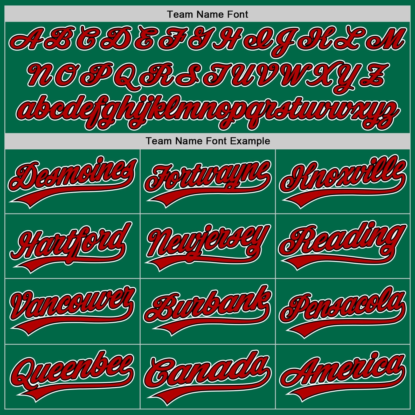 Custom Kelly Green Red-Black Authentic Throwback Baseball Jersey