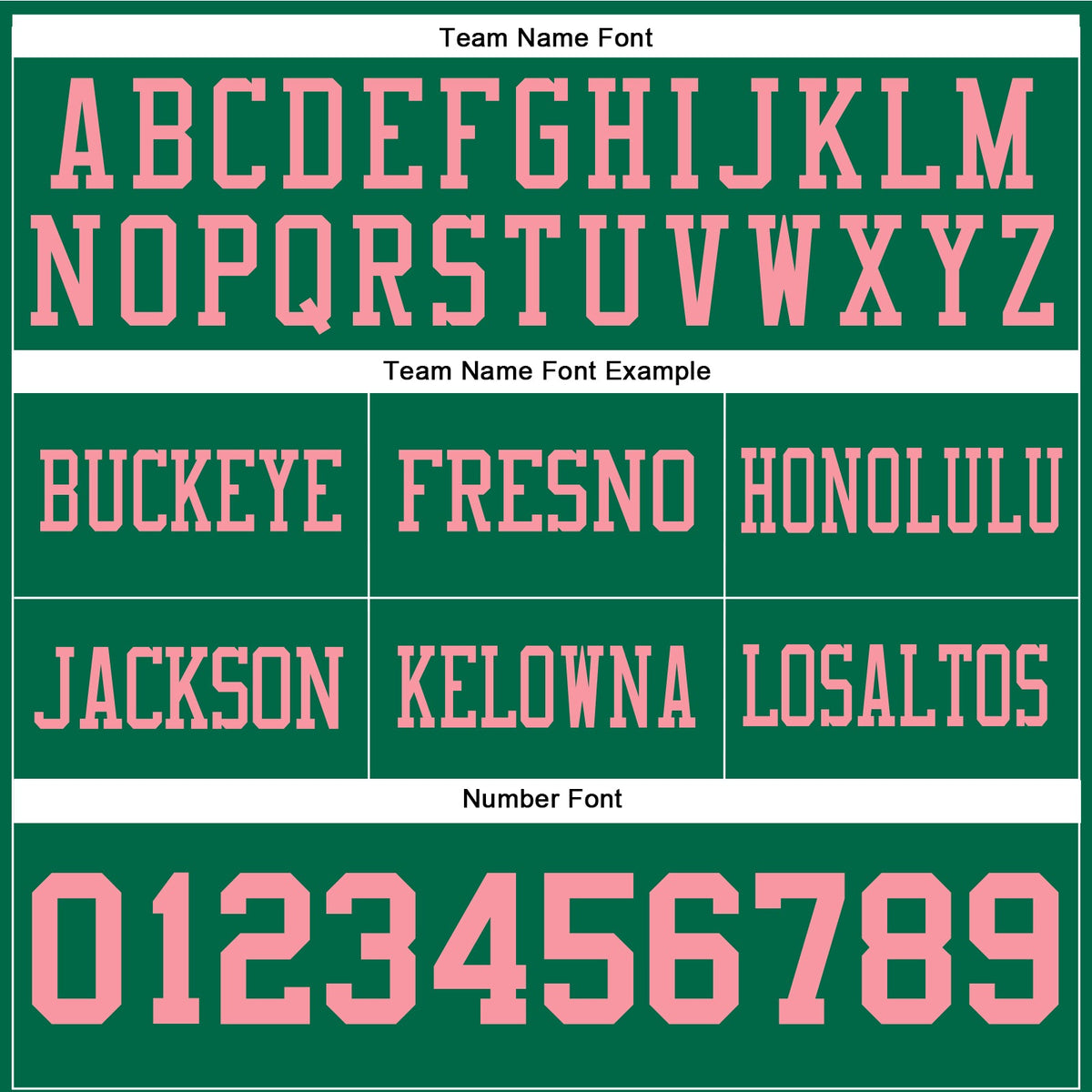 Custom Kelly Green Medium Pink Authentic Football Jersey