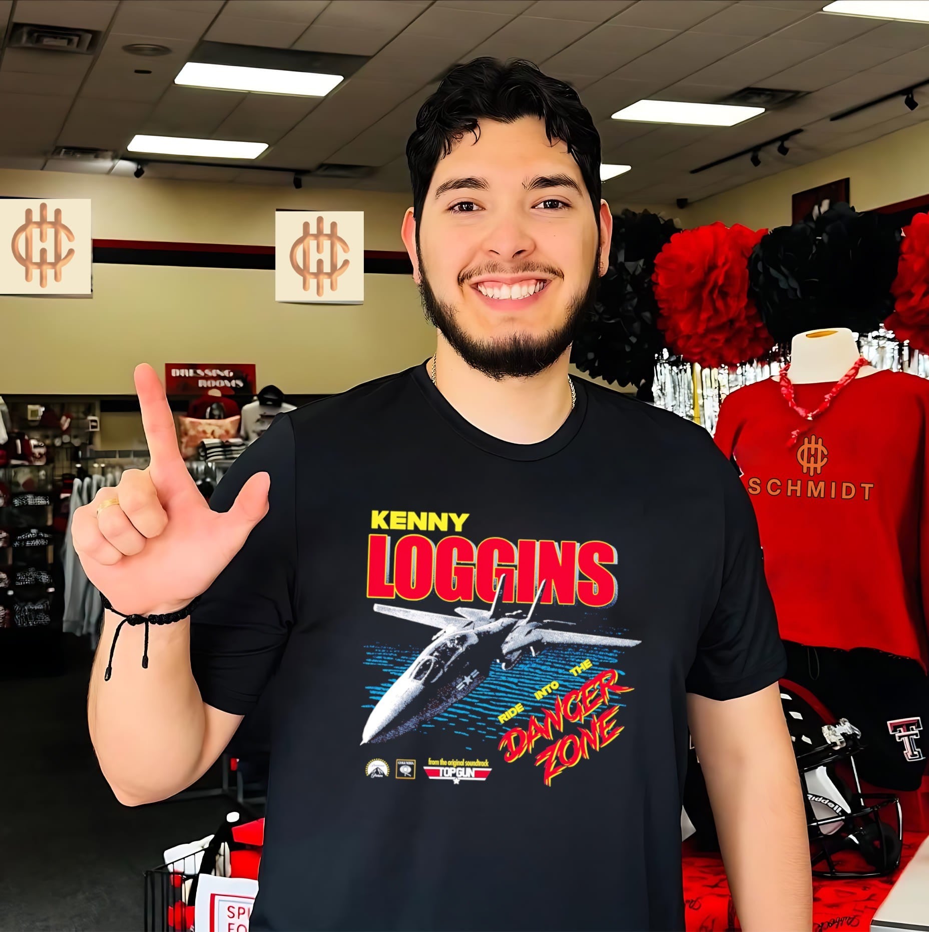 Kenny Loggins Ride into the Danger Zone Top Gun shirt
