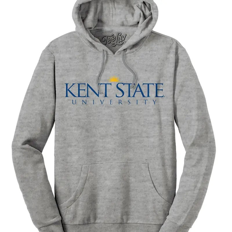 Kent State University Hooded Oxford Gray T-Shirts