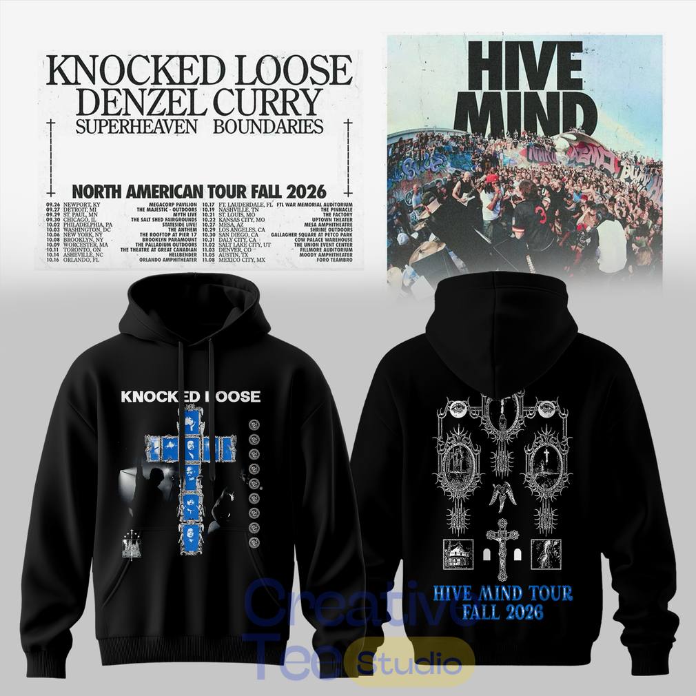 Knocked Loose Hive Mind Tour Fall 2026 Hoodie