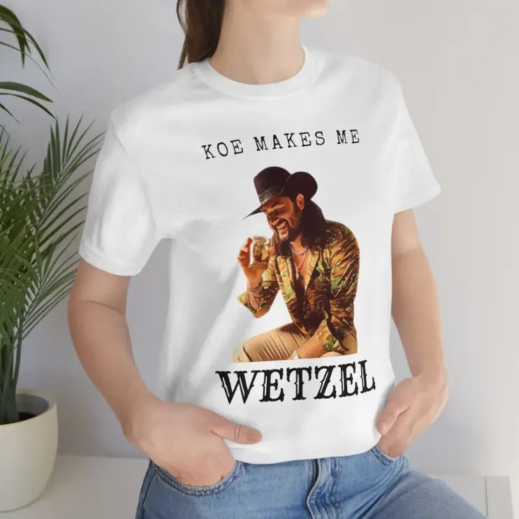 Koee Make Me Wetzel Cotton Fabric T-Shirts