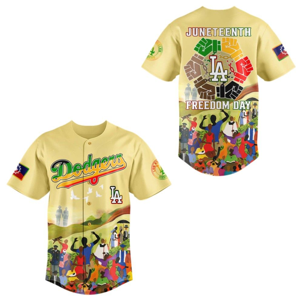 LA Dodgers Juneteenth Freedom Day Jersey 2025 - Grishko.com