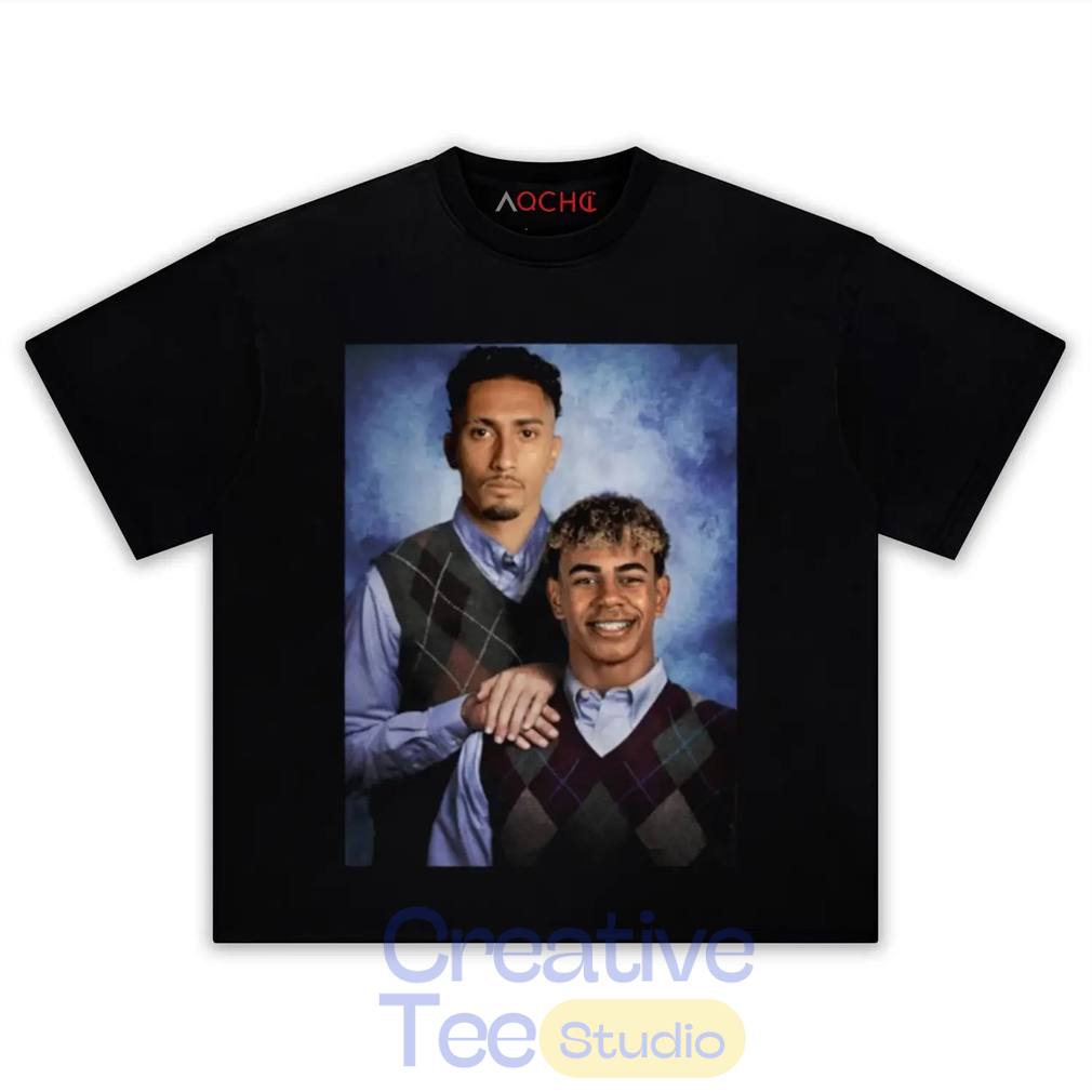 Lamine Yamal & Raphinha Step Brothers T-Shirt