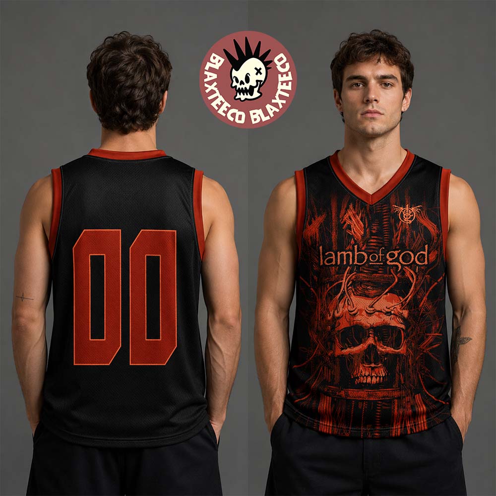 Lamp Of God 2026 Merch Skull Tower Basketball Jersey