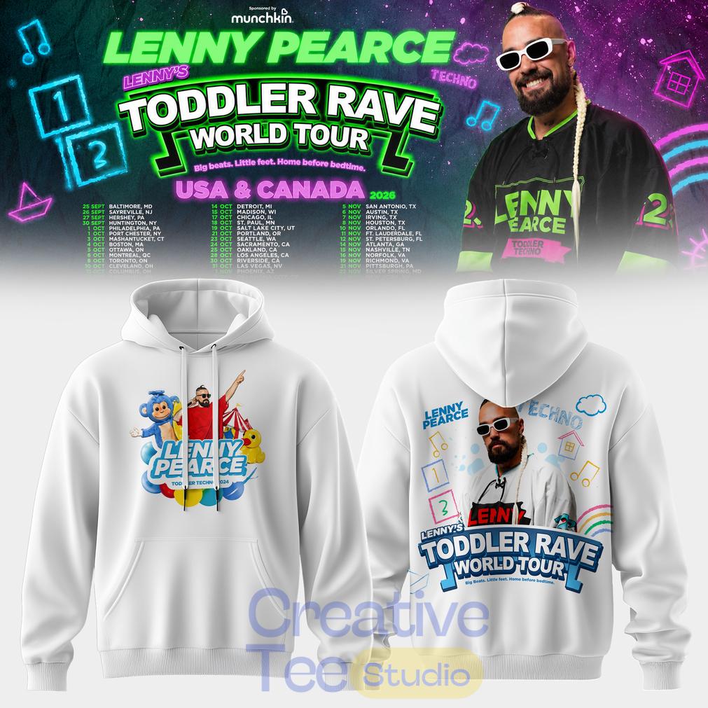 Lenny Pearce Toddler Rave World Tour Edition Hoodie – Special For Fans