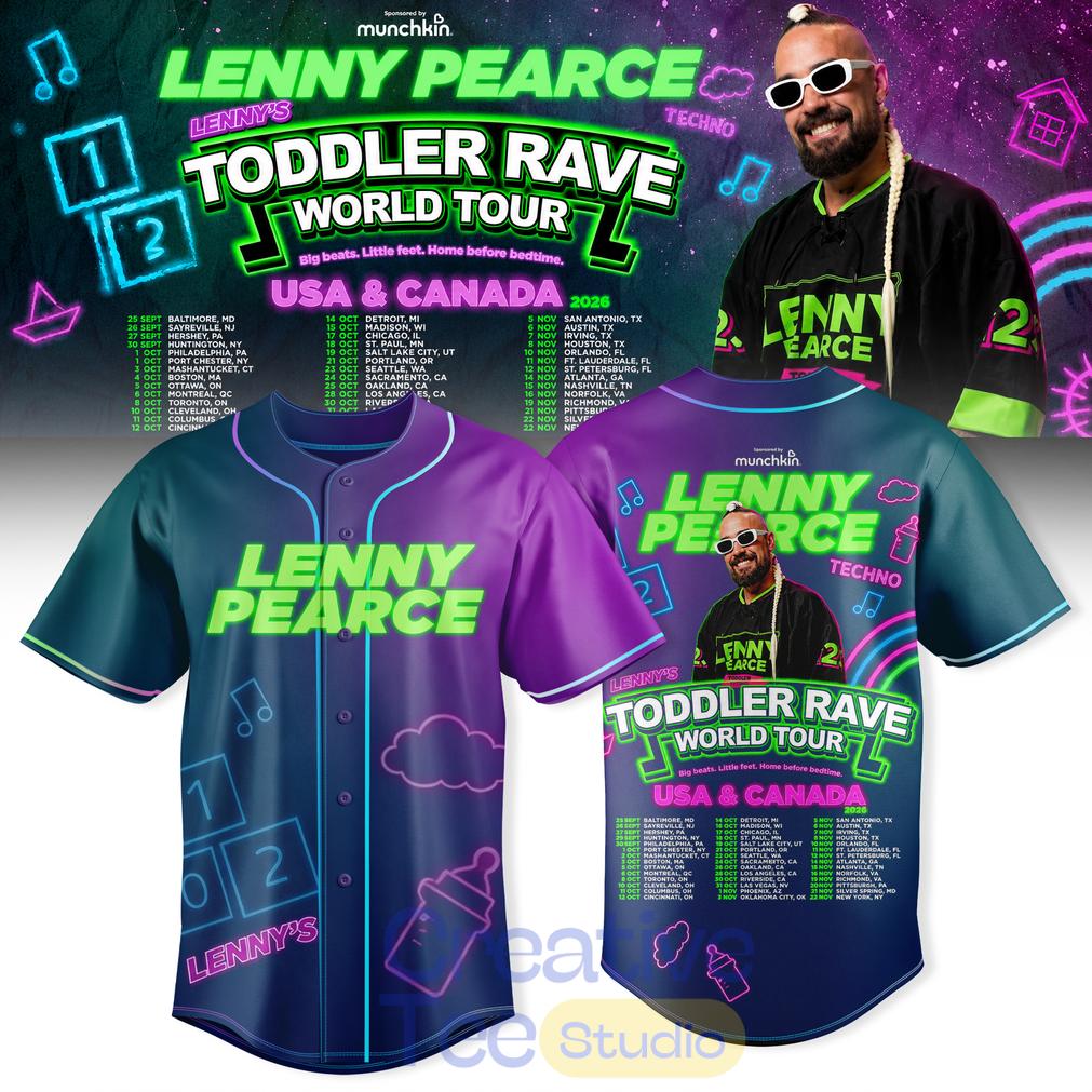 Lenny Pearce Toddler Rave World Tour Special Edtion Jersey