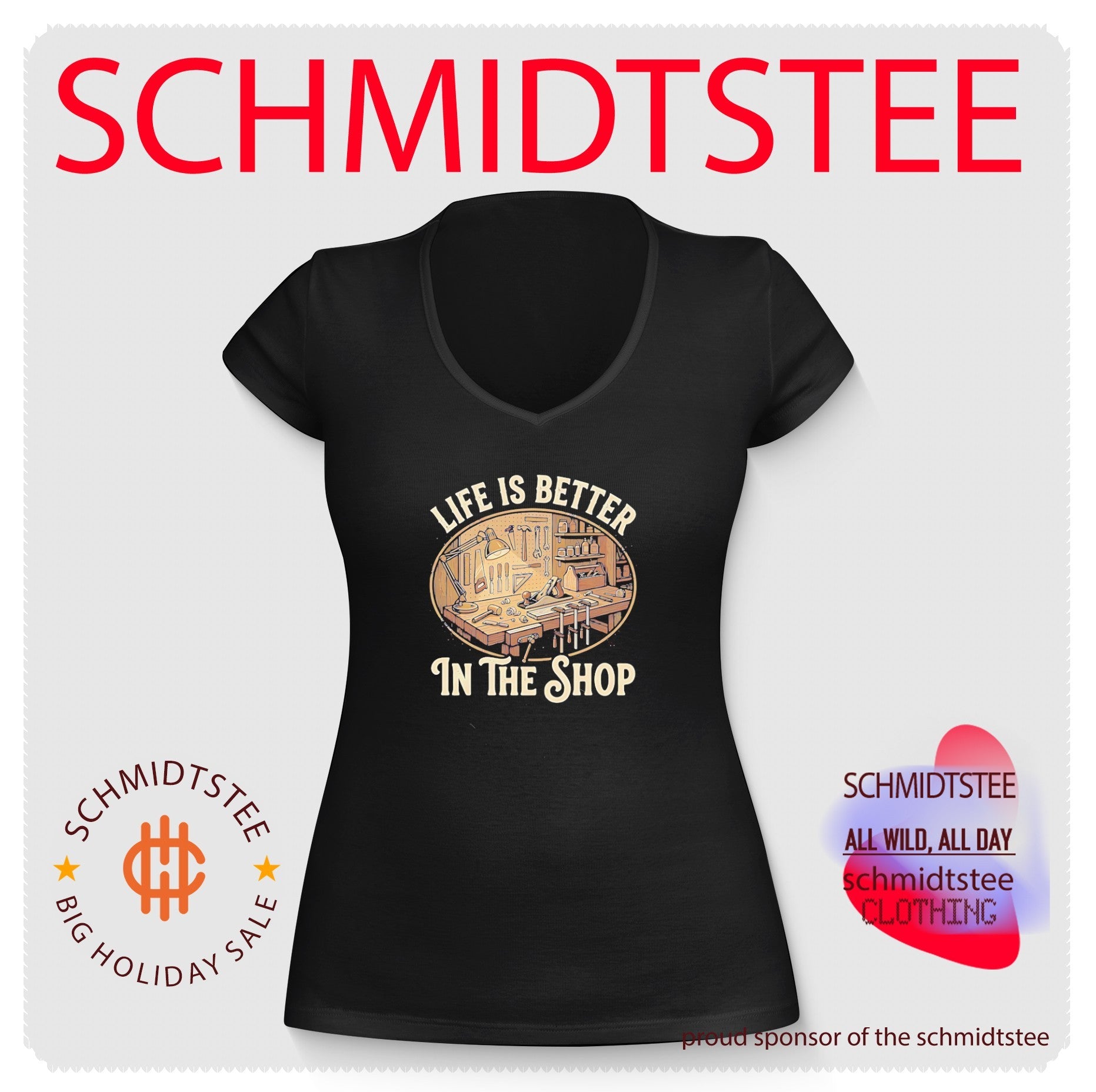 Life Is Better in the Shop Woodworking Vintage shirt