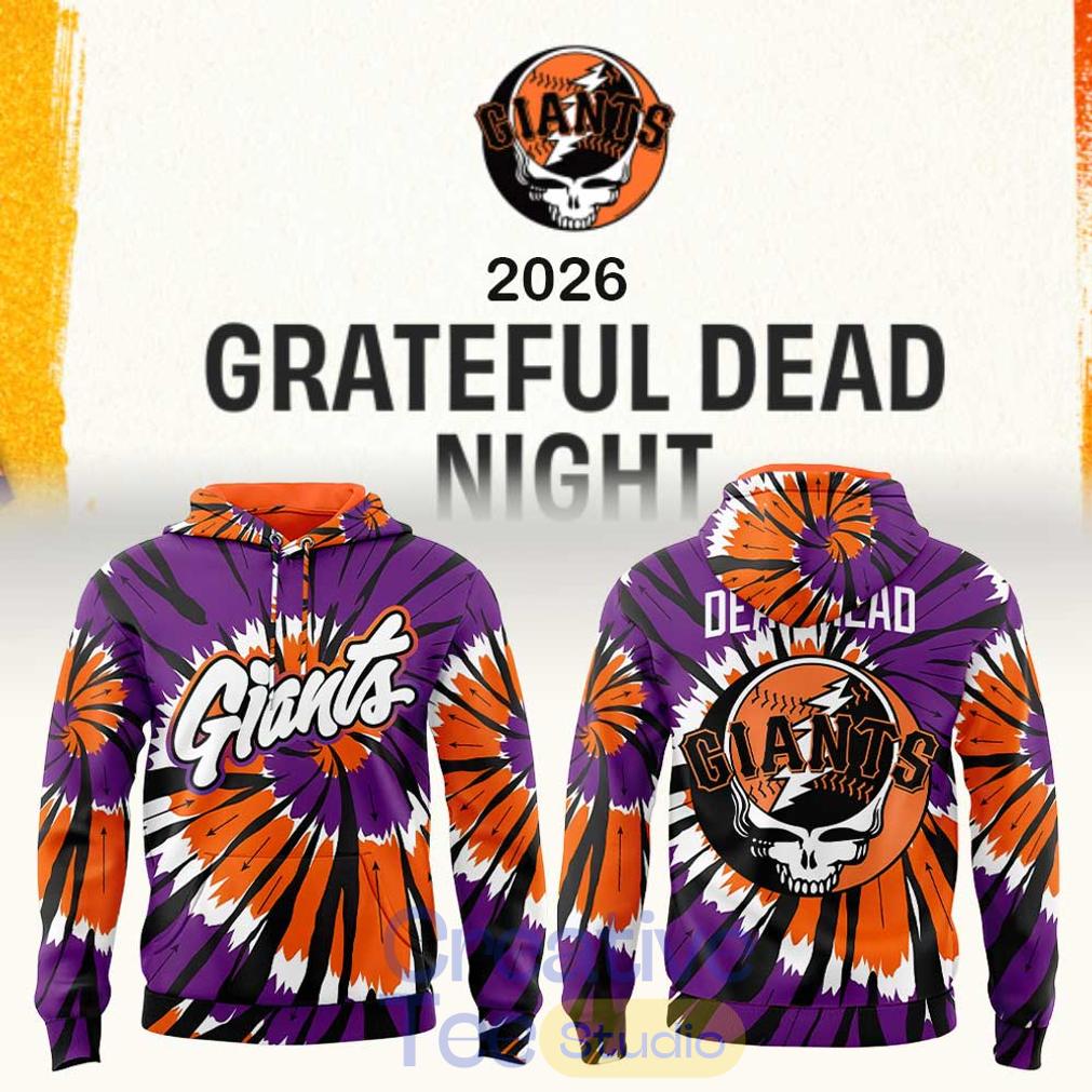 San Francisco Giants Grateful Dead Night 2026 Hoodie