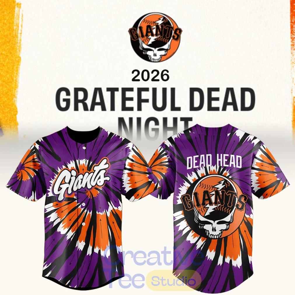 San Francisco Giants Grateful Dead Night 2026 Jersey