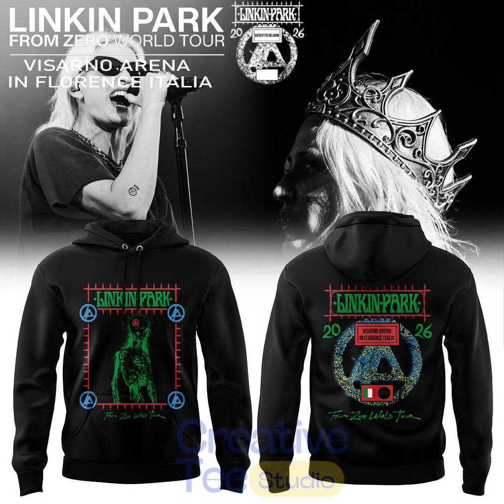Linkin Park From Zero World Tour 2026 At Visarno Arena Hoodie