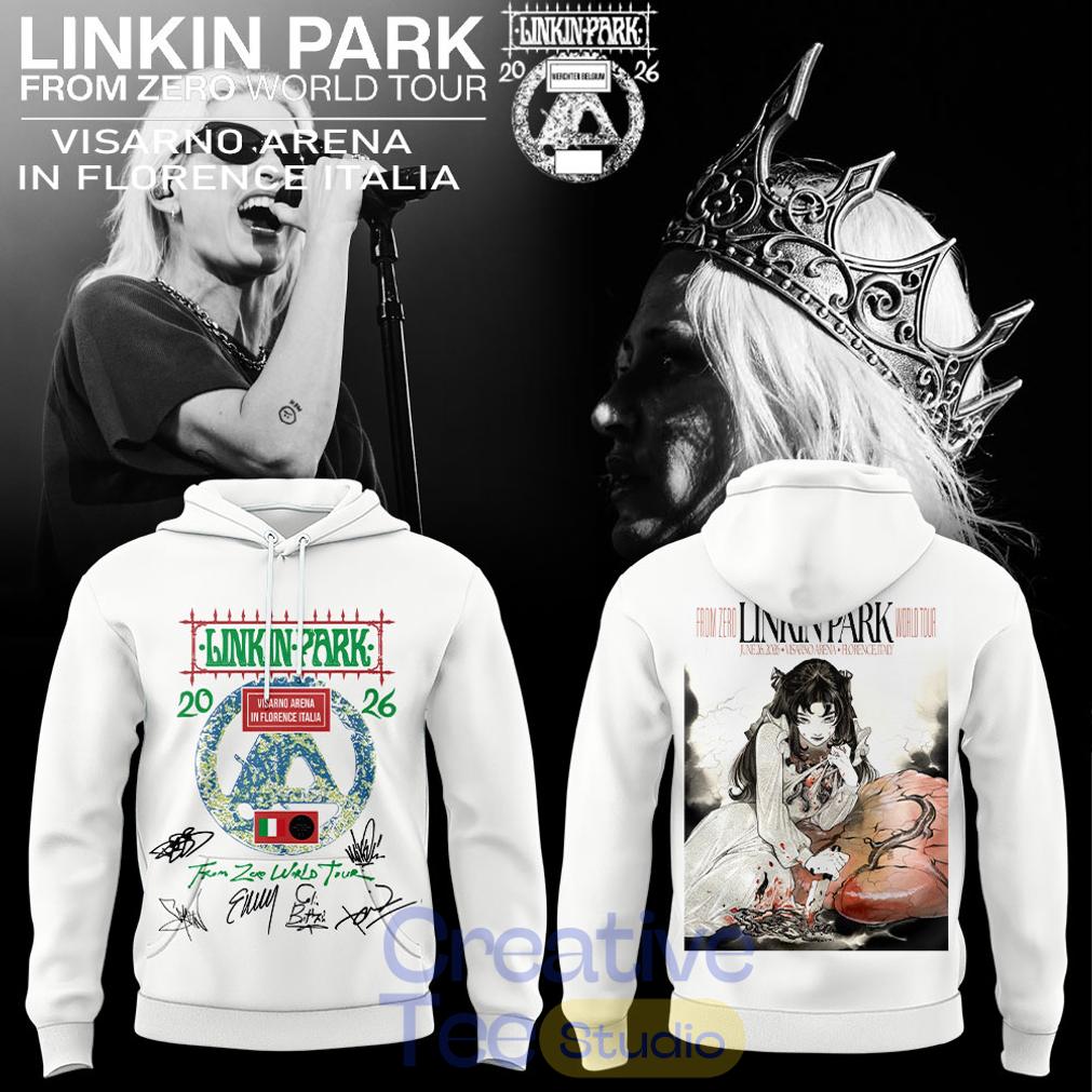 Linkin Park From Zero World Tour 2026 At Visarno Arena Hoodie