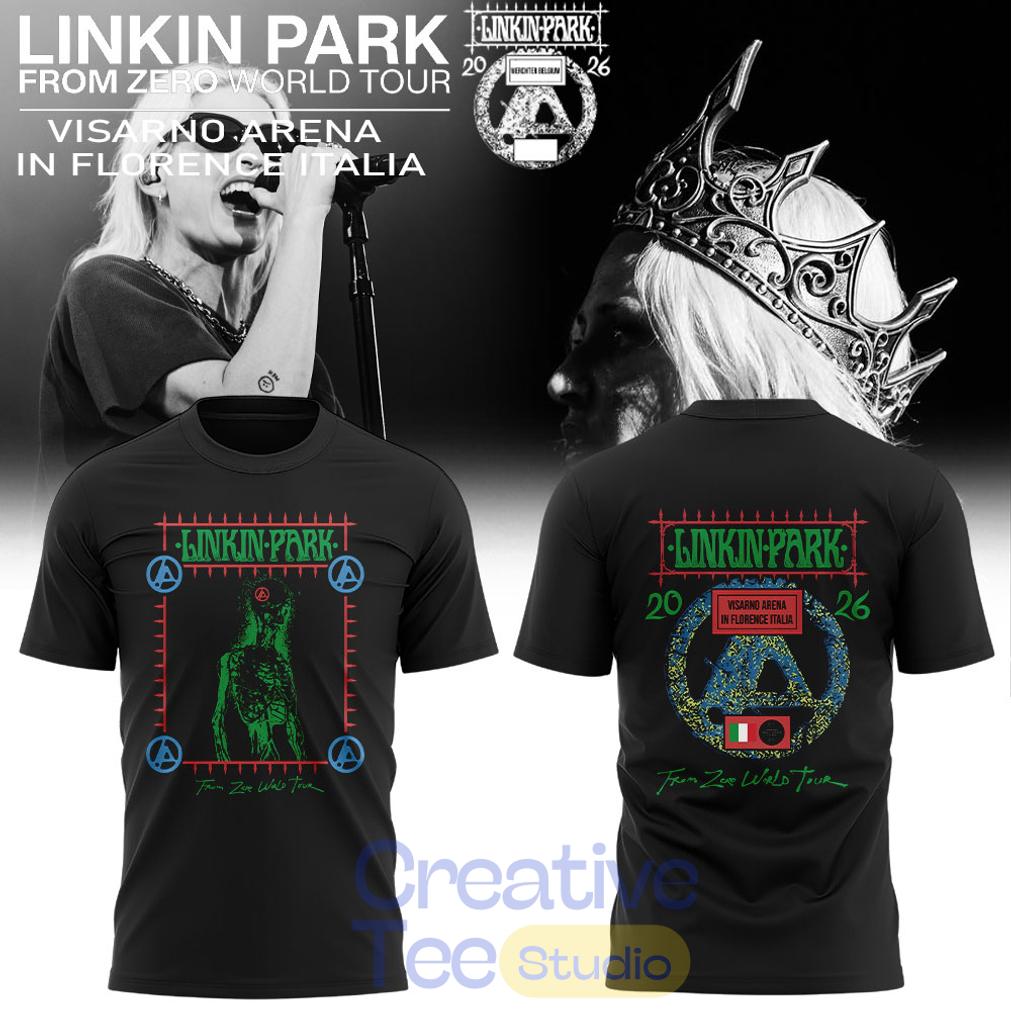 Linkin Park From Zero World Tour 2026 At Visarno Arena T-Shirt