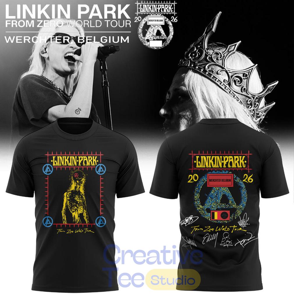 Linkin Park From Zero World Tour 2026 in Werchter, Belgium Limited Shirt