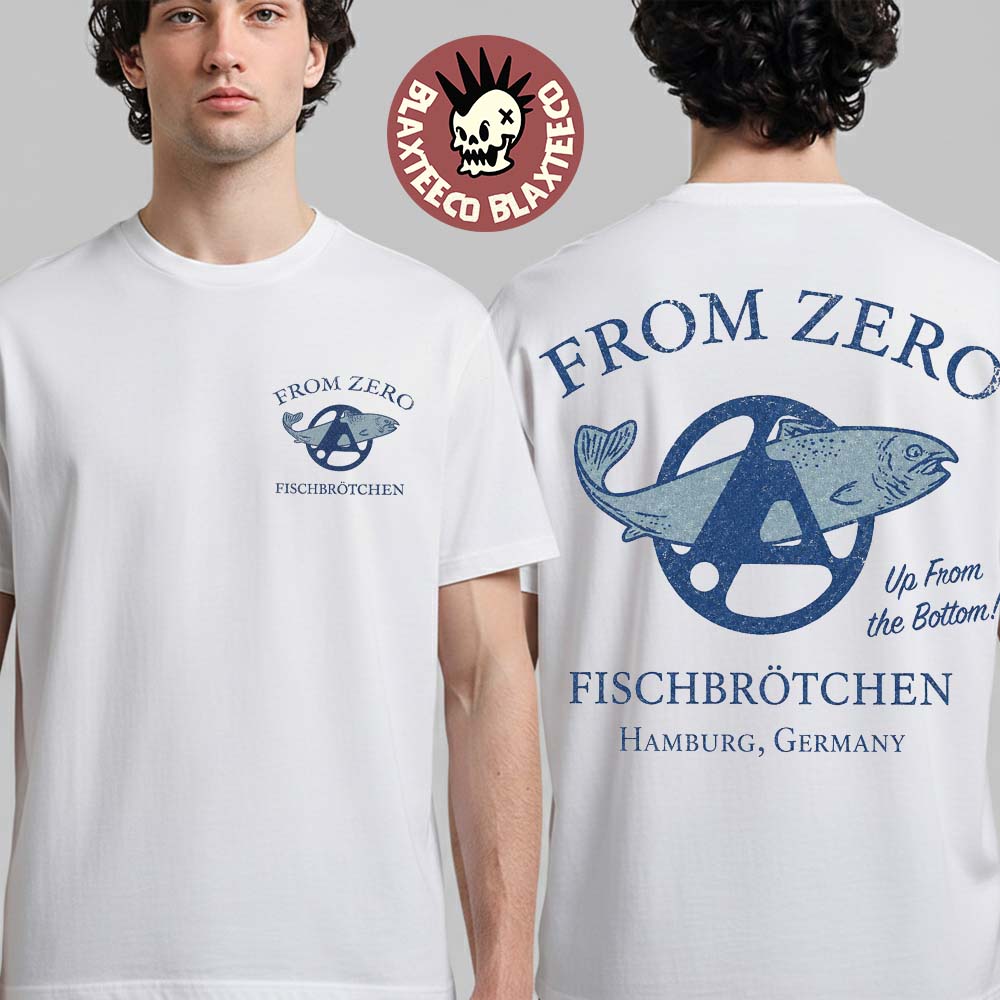 Linkin Park Hamburg Germany 2026 Pop Up Shop Merch Tee On June 1 And 3 2026 From Zero World Tour Fischbrotchen White T-Shirt