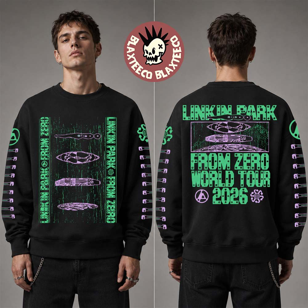 Linkin Park X Deus Ex Machina Download Festival 2026 Exclusive Merch Donington Park UK From 10 To 14 June 2026 The Matrix Sweater