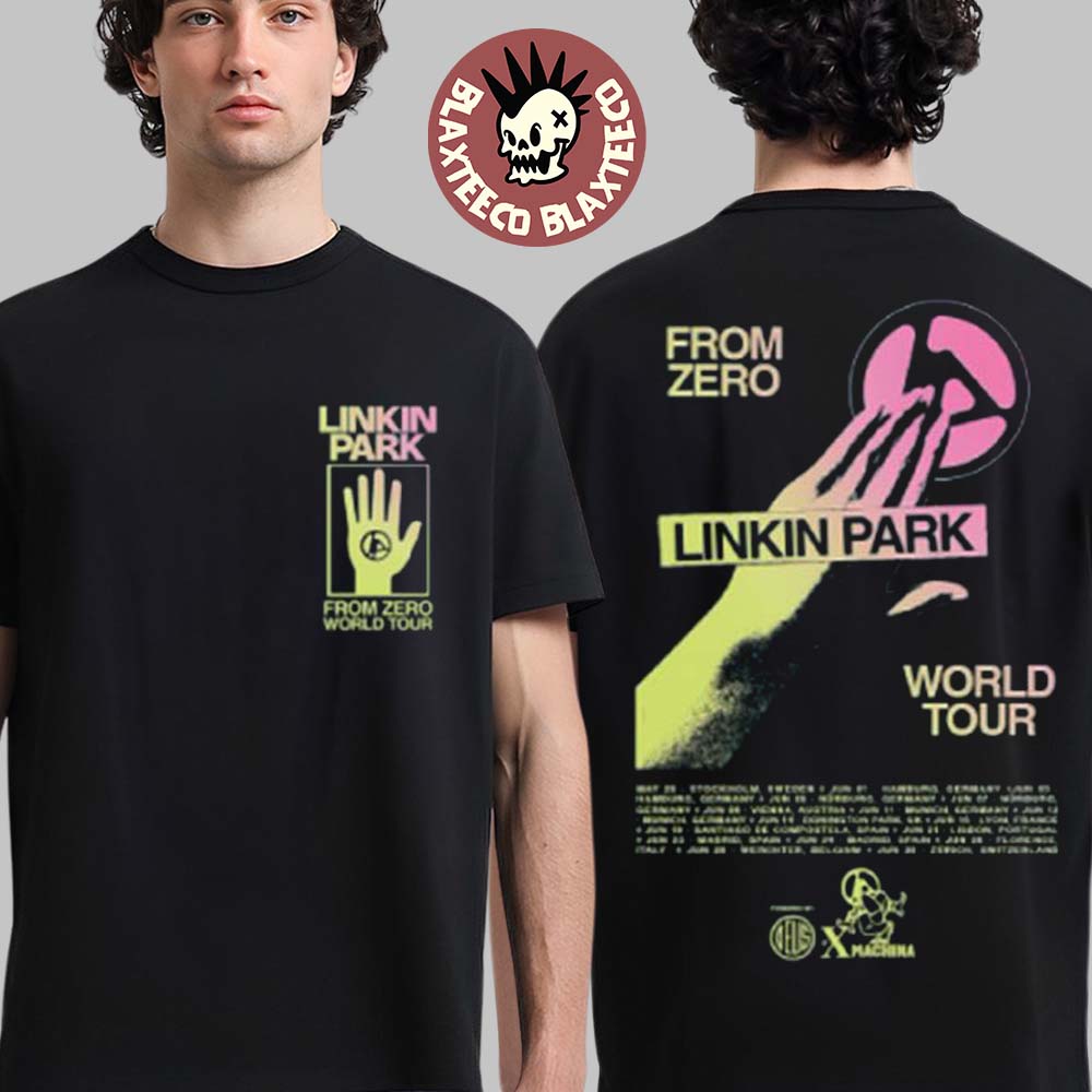 Linkin Park X Deus Ex Machine Madrid Spain 2026 Pop Up Shop Merch From Zero The Hand T-Shirt