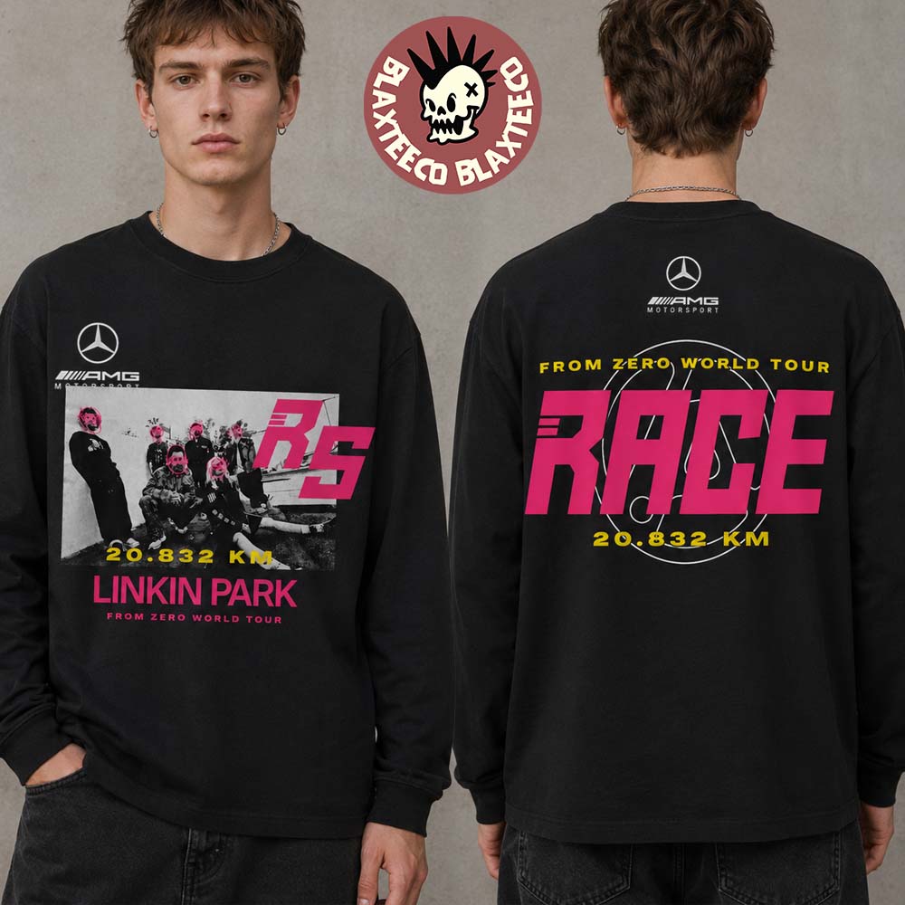 Linkin Park X Mercedes AMG Lounge x Rock Am Ring 2026 Merch From Zero Race Team 20.832 KM Long Sleeve