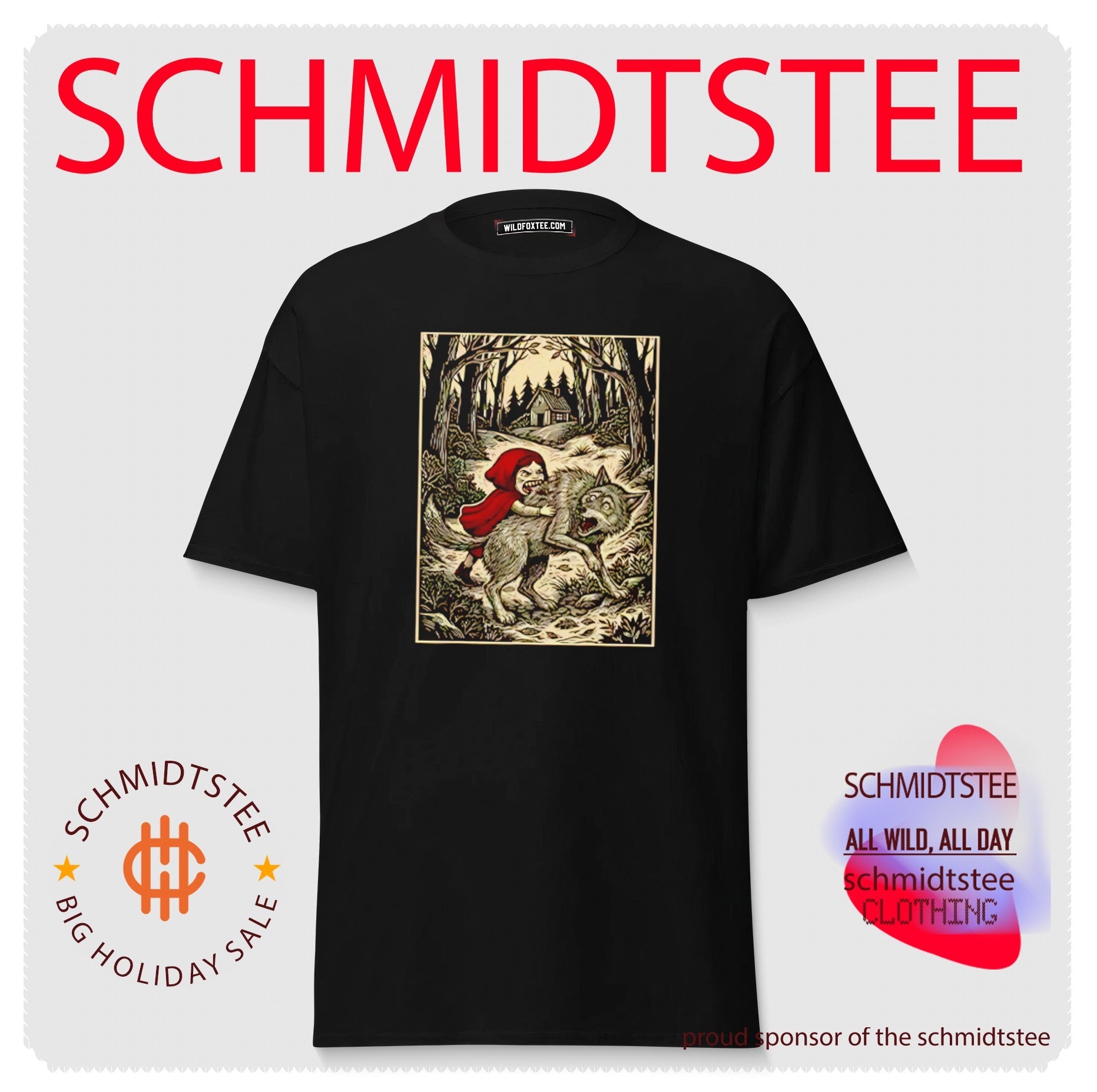 Little Red Riding Hood Humor Of Inverted Stories shirt
