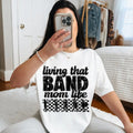 Living That Band Mom Life DTF Transfers THIS IS NOT SHIRT T-Shirts