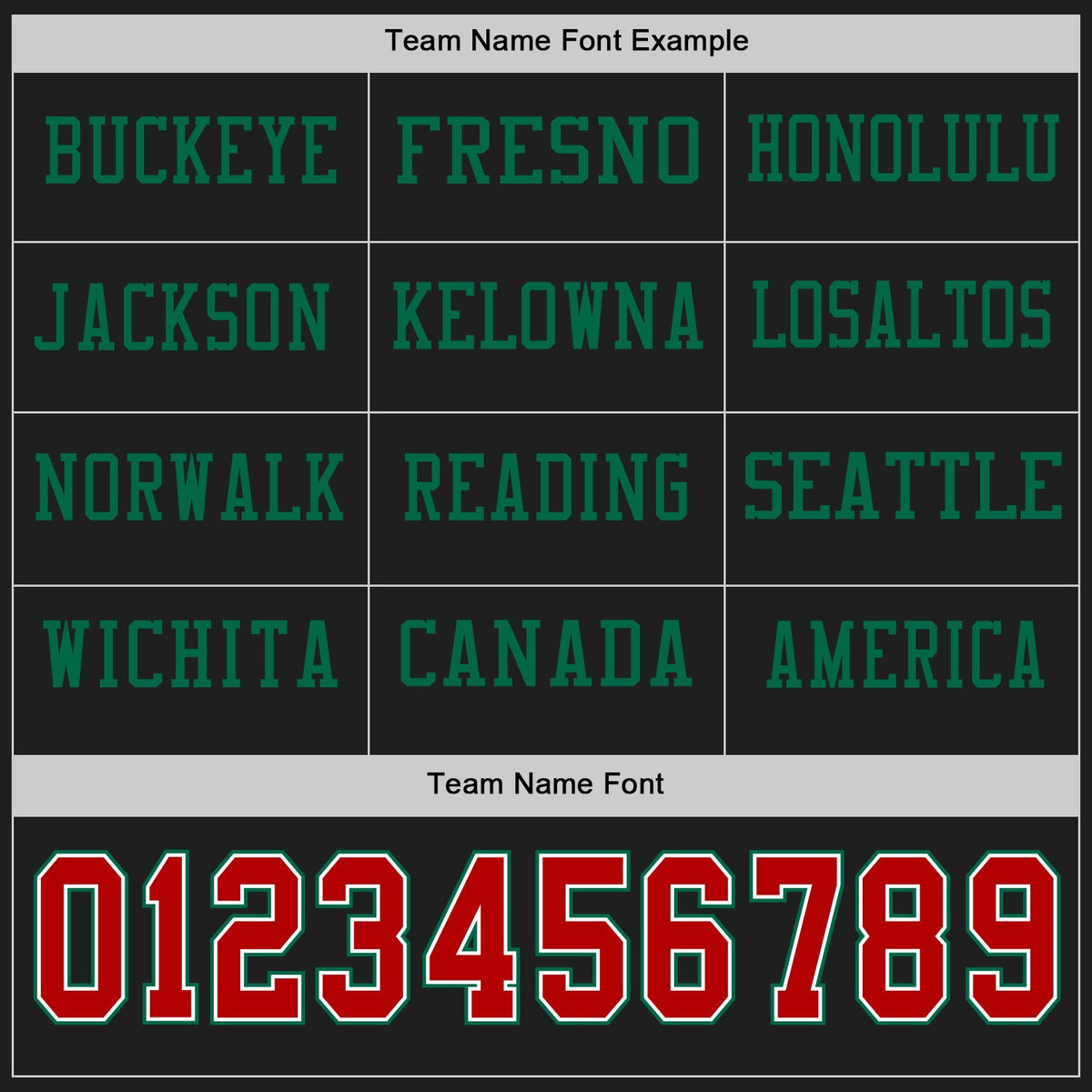 Custom Black Red White-Kelly Green Long Sleeve Authentic Football Jersey