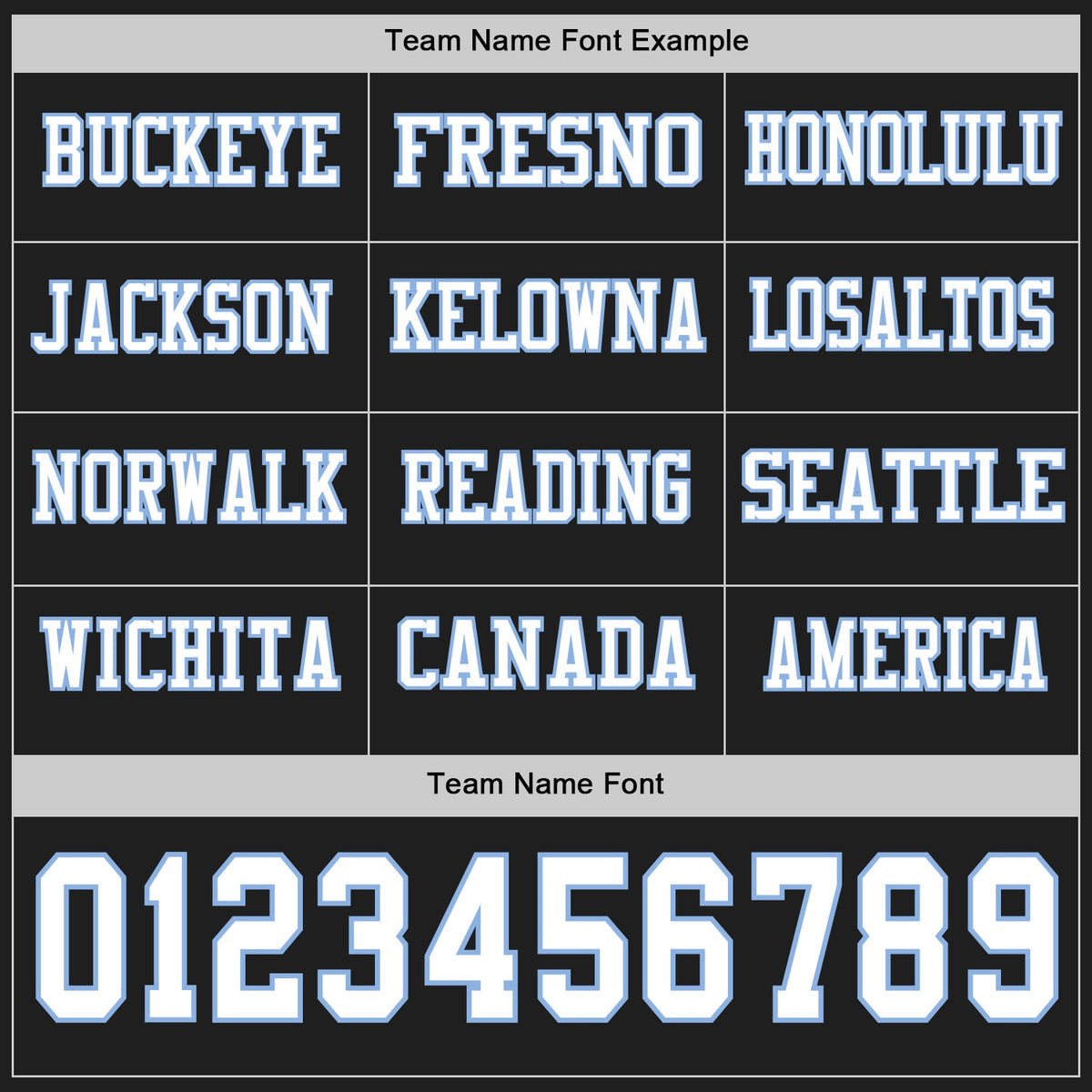 Custom Black White-Light Blue Long Sleeve Authentic Football Jersey