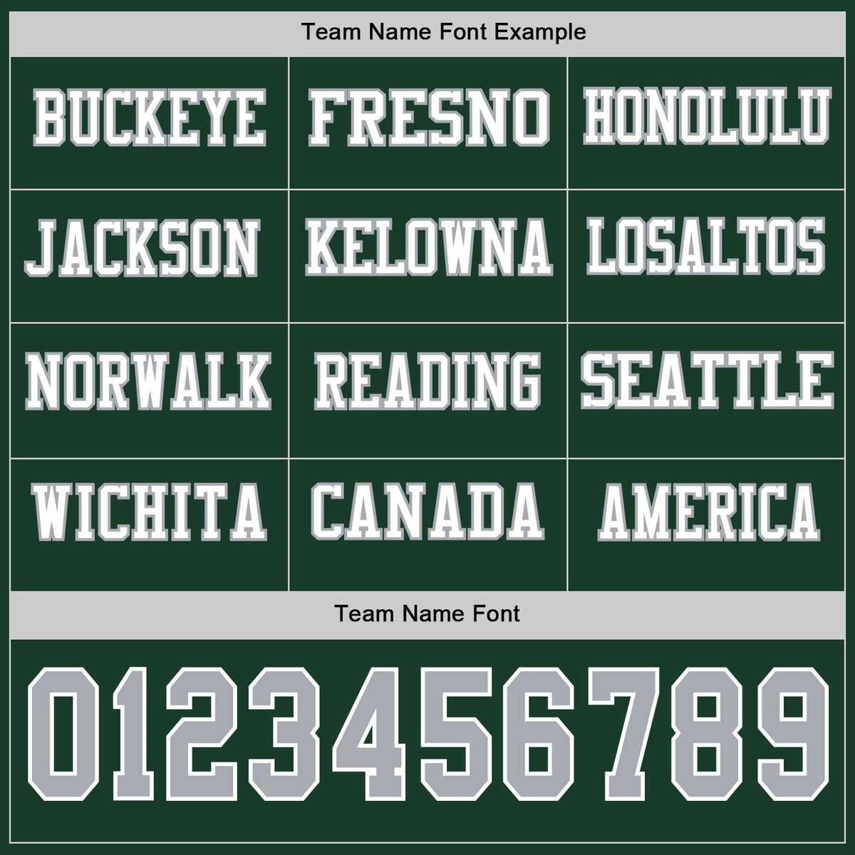 Custom Green Gray-White Long Sleeve Authentic Football Jersey