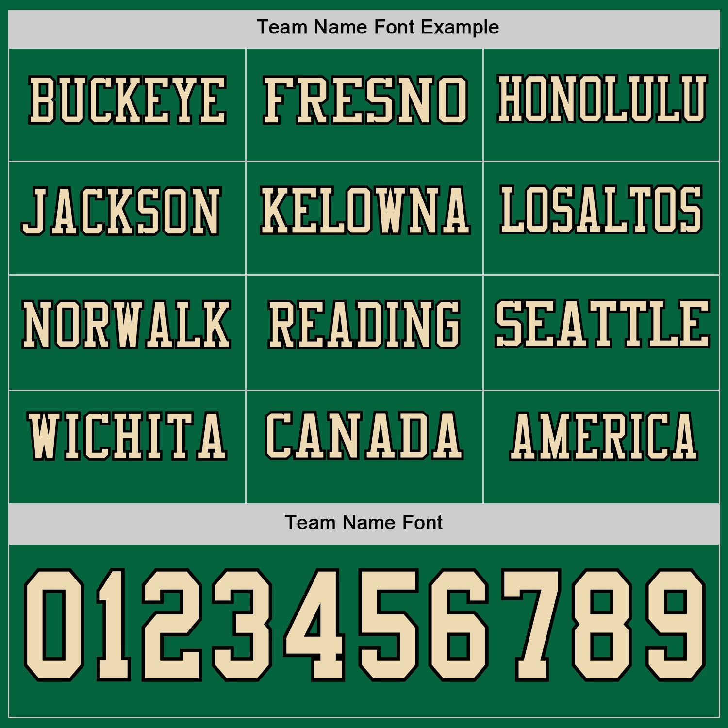 Custom Kelly Green Cream-Black Long Sleeve Authentic Football Jersey