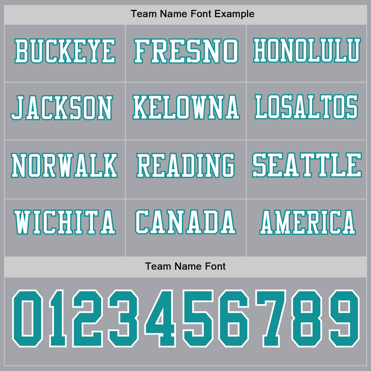 Custom Gray Teal-White Long Sleeve Authentic Football Jersey