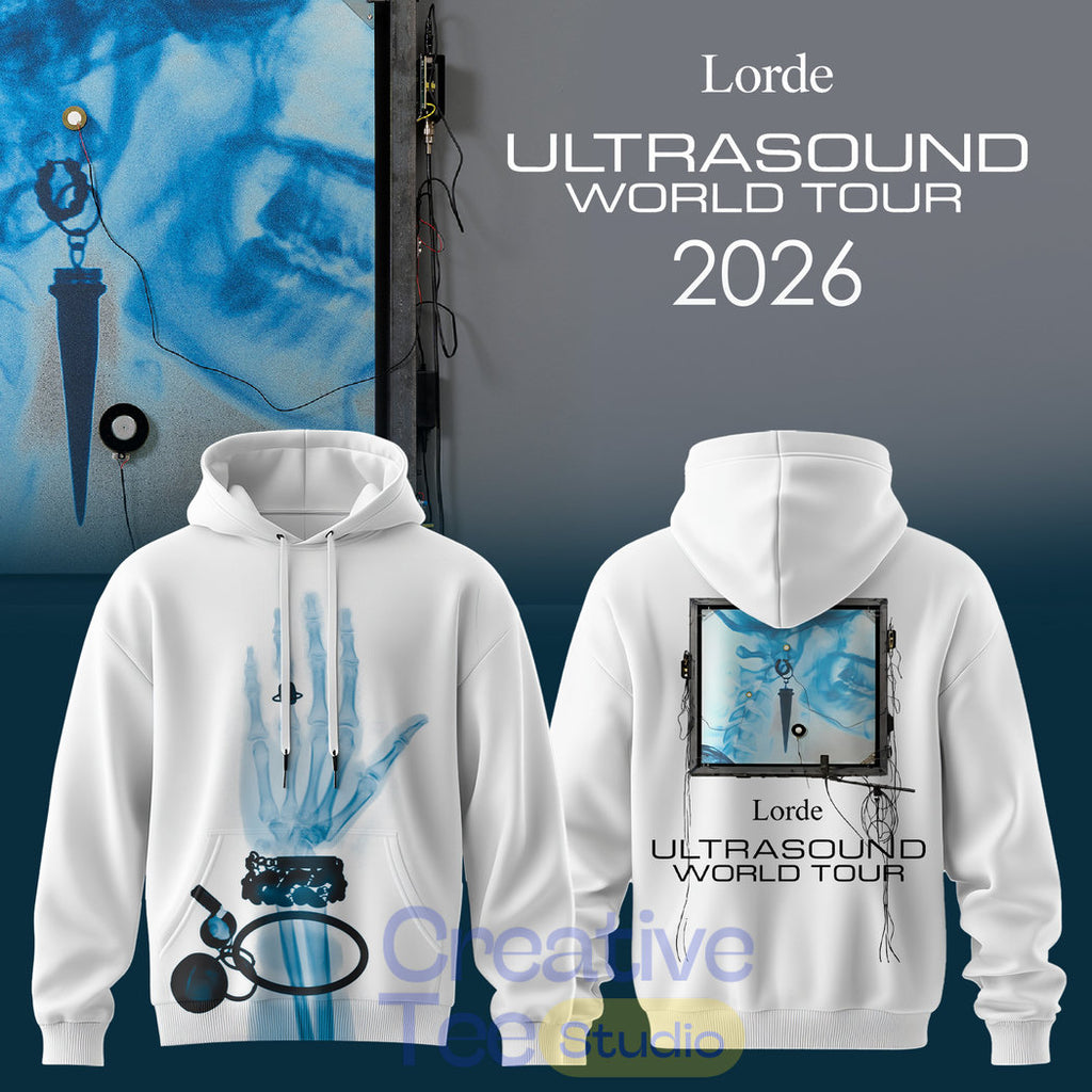 Lorde Ultrasound World Tour 2026 – Touch The Unseen Hoodie