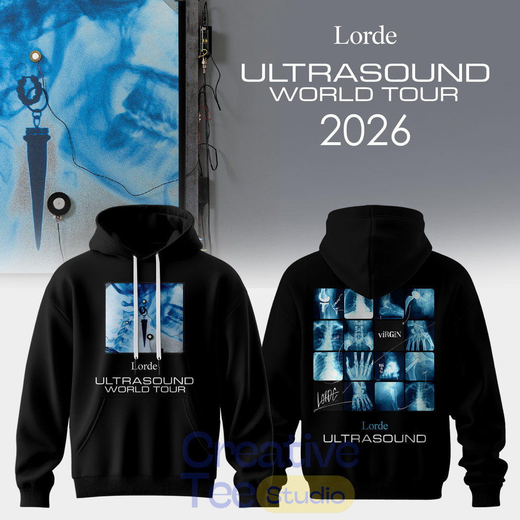 Lorde Ultrasound World Tour 2026 – Touch The Unseen Hoodie