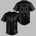Los Angeles Dodgers Back to the Basics Black Jersey - Grishko.com
