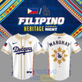 Los Angeles Dodgers Filipino Heritage Night Limited Baseball Jersey